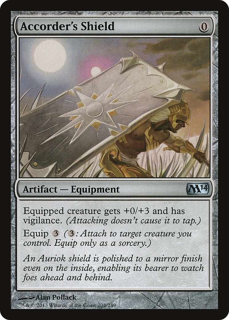 Accorder's Shield (M14-204) [Magic 2014] Foil