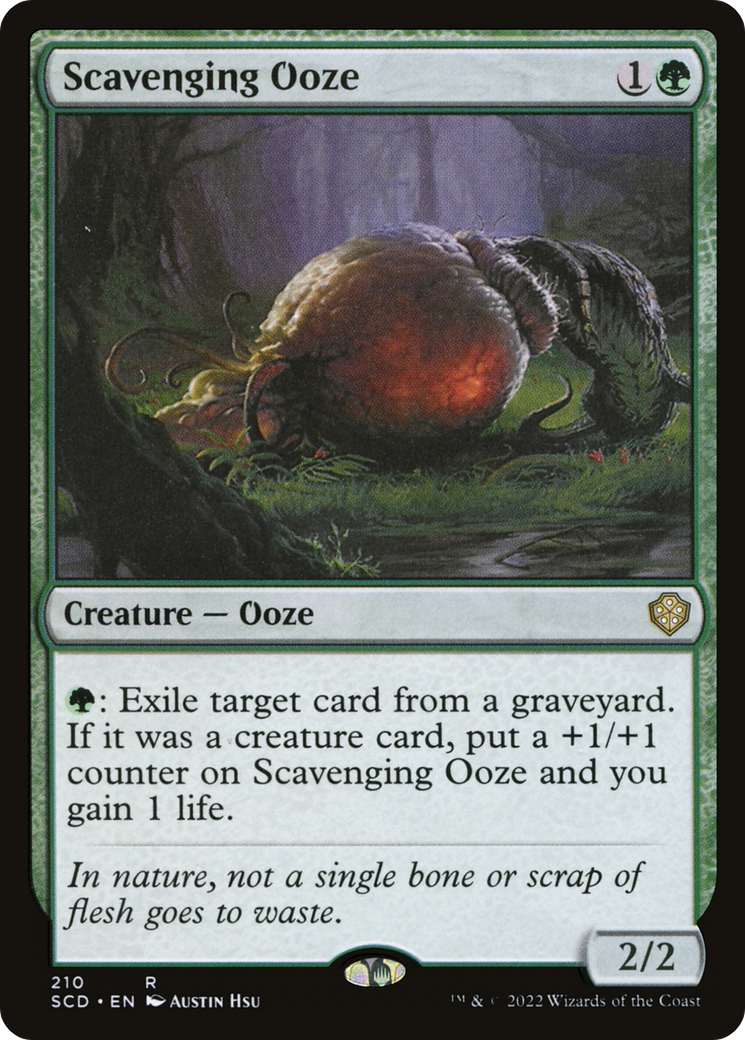 Scavenging Ooze (SCD-210) [Starter Commander Decks]