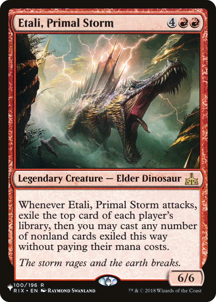 Etali, Primal Storm (LIST-100/196) [The List]
