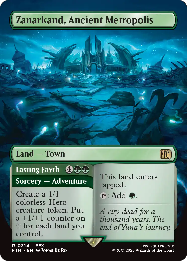 Zanarkand, Ancient Metropolis (Borderless) (FIN-314) [FINAL FANTASY]