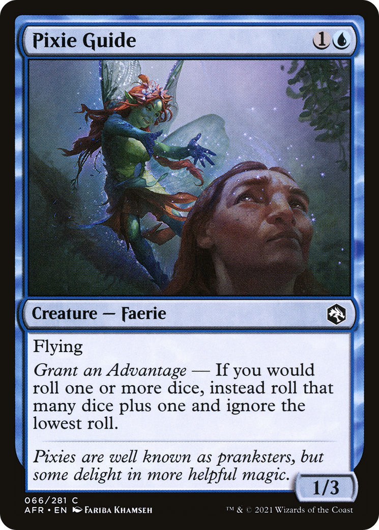 Pixie Guide - Foil [Adventures in the Forgotten Realms]