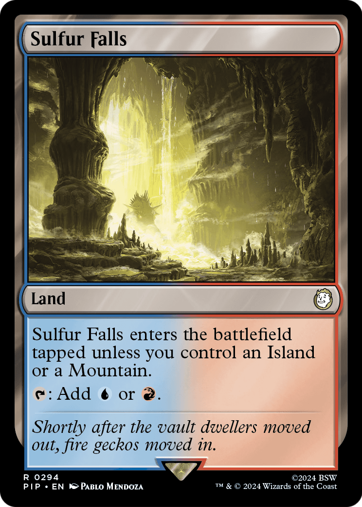 Sulfur Falls (PIP-294) [Fallout] Foil