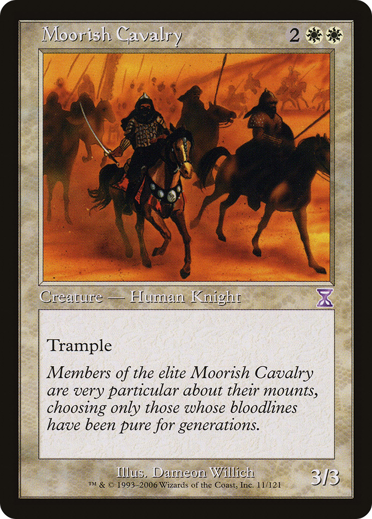 Moorish Cavalry (TSB-011) [Time Spiral Timeshifted] Foil