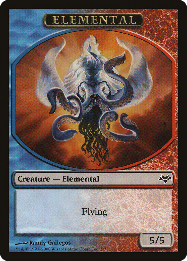 Elemental Token (EVE-005) [Eventide Tokens]