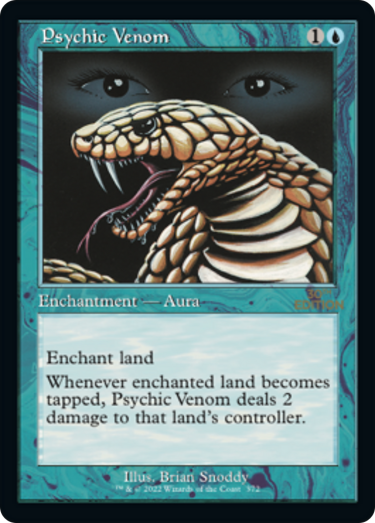 Psychic Venom (Retro Frame) (30A-372) [30th Anniversary Edition]