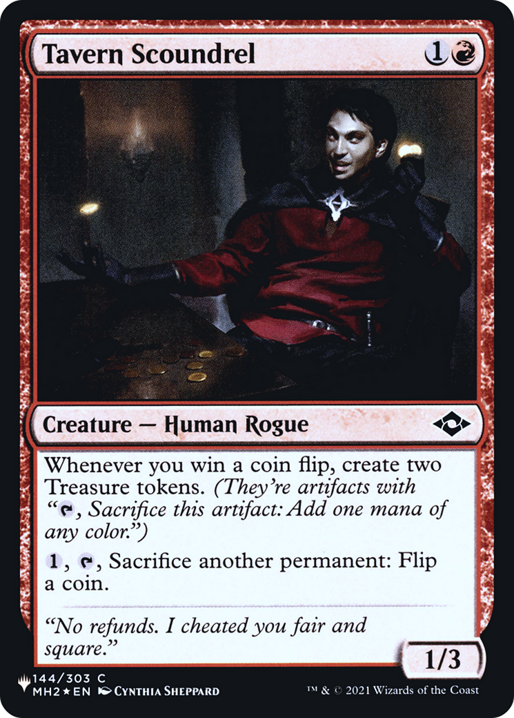 Tavern Scoundrel (LIST-144) [The List] Foil