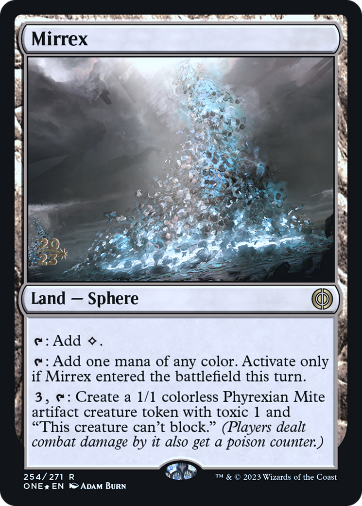 Mirrex (PRE-254) [Phyrexia: All Will Be One Promos] Foil
