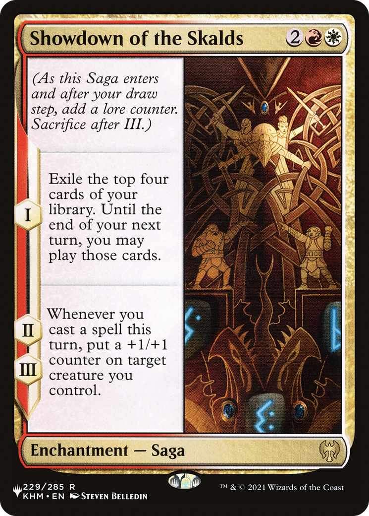 Showdown of the Skalds (LIST-229/285) [The List]