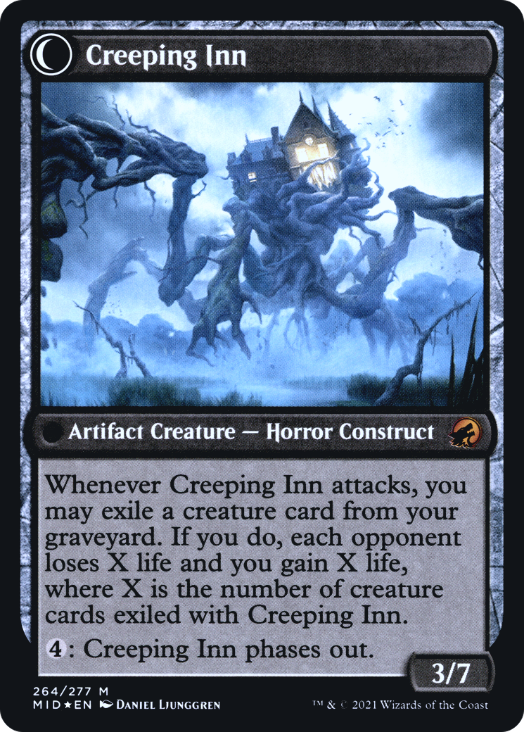 Hostile Hostel (PRE-264) [Innistrad: Midnight Hunt Promos] Foil
