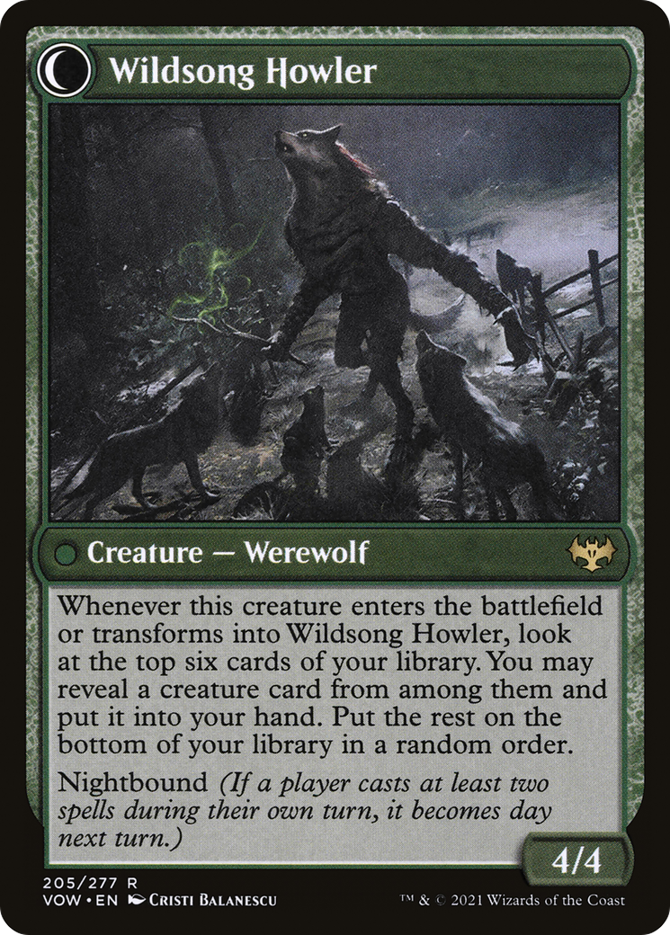 Howlpack Piper (VOW-205) [Innistrad: Crimson Vow]