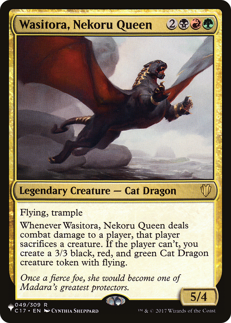 Wasitora, Nekoru Queen (LIST-049/309) [The List]