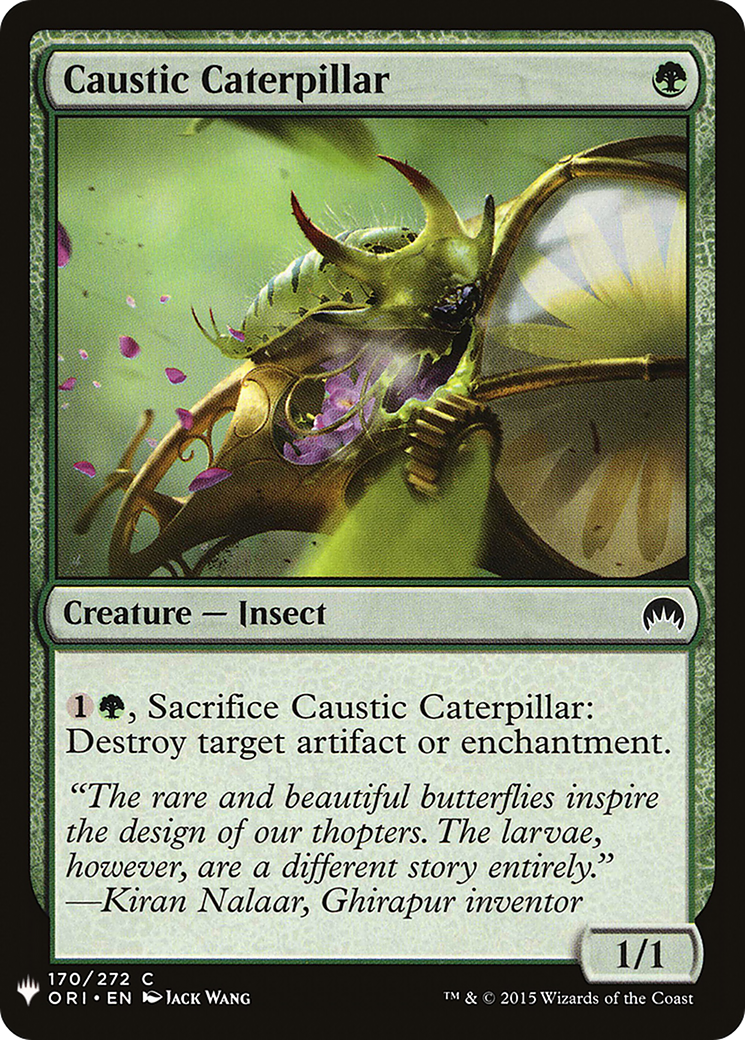 Caustic Caterpillar (LIST-170) [The List]