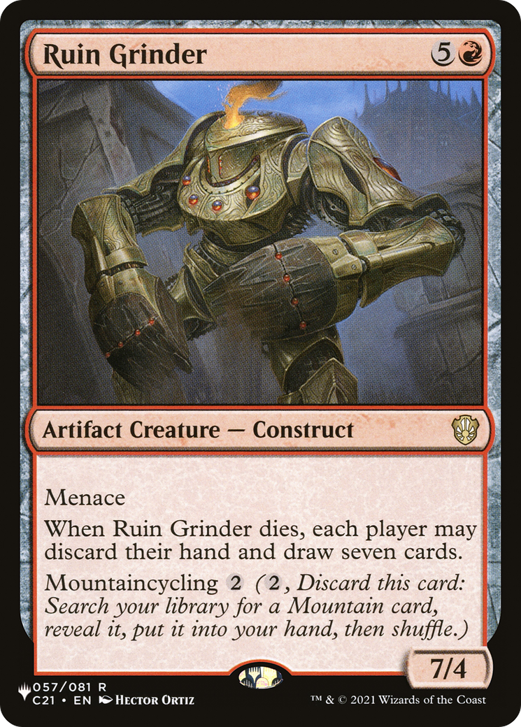 Ruin Grinder (LIST-057/081) [The List]