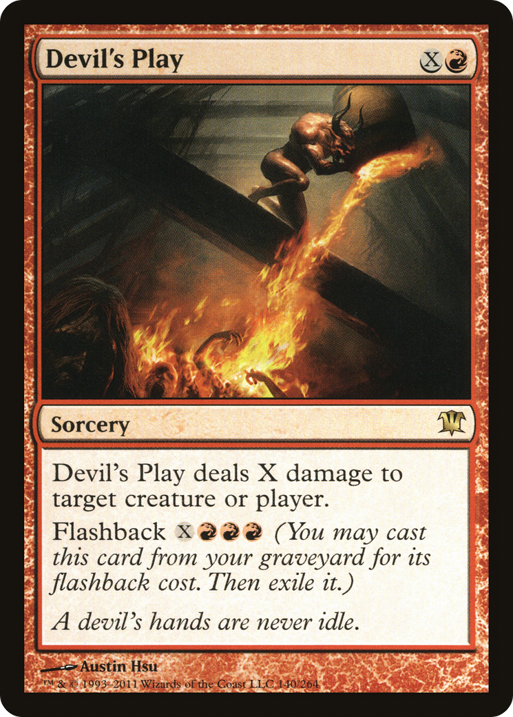 Devil's Play (ISD-140) [Innistrad] Foil