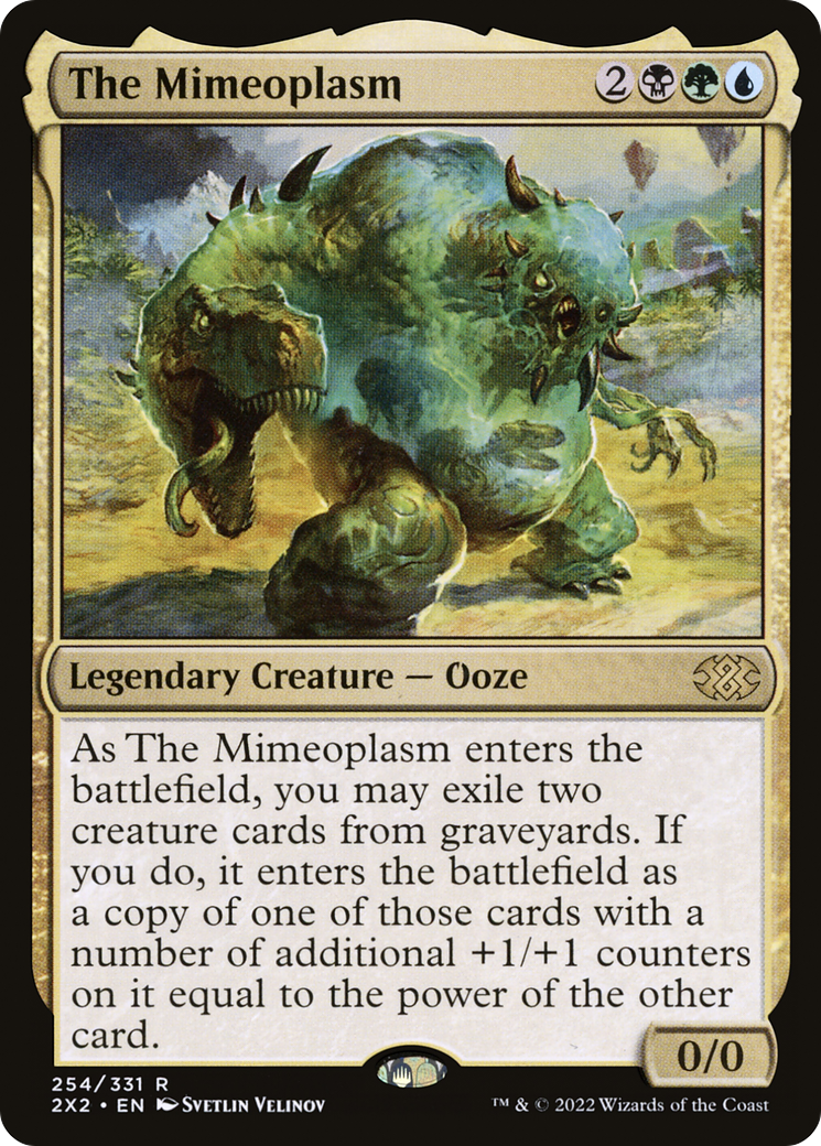 The Mimeoplasm (2X2-254) [Double Masters 2022] Foil