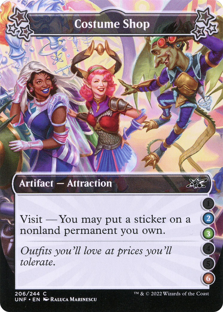 Costume Shop (2-3-6) (UNF-206) [Unfinity] Foil