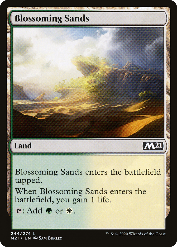 Blossoming Sands (M21-244) [Core Set 2021]