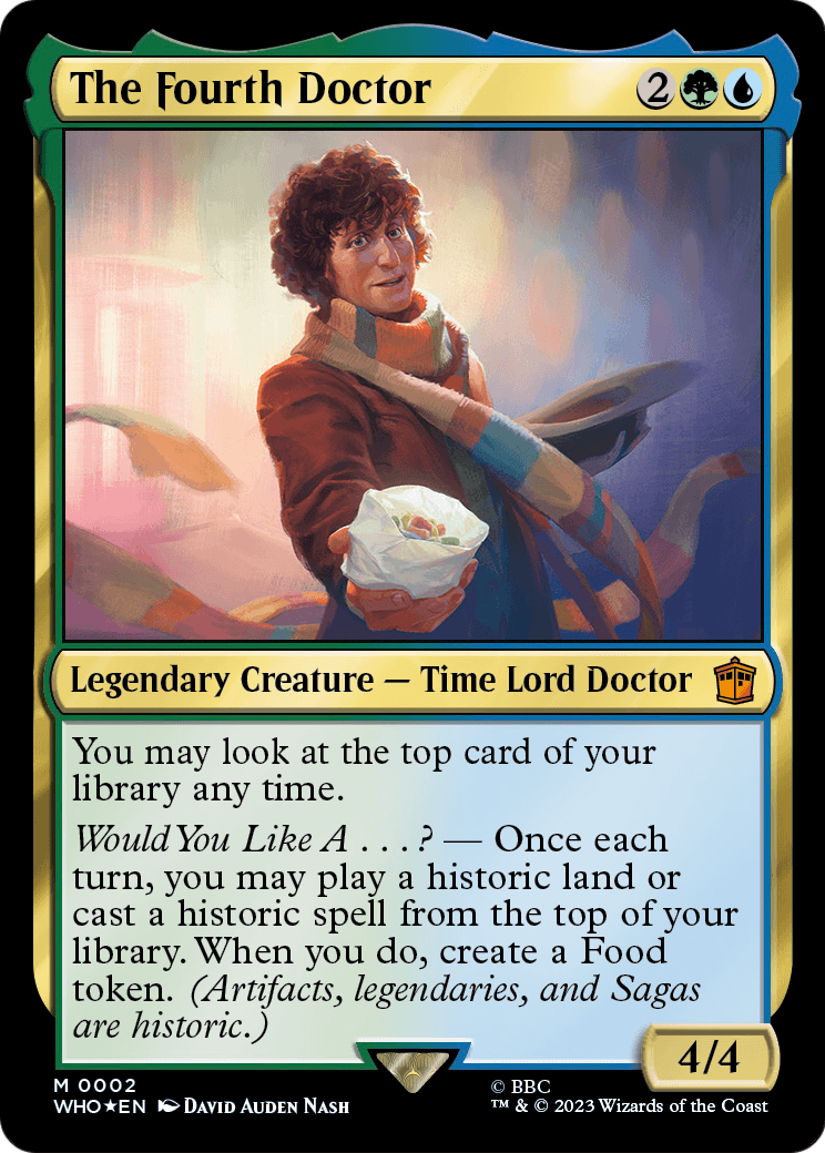The Fourth Doctor (WHO-002) [Doctor Who] Foil