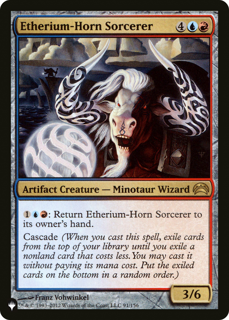 Etherium-Horn Sorcerer (LIST-91/156) [The List]
