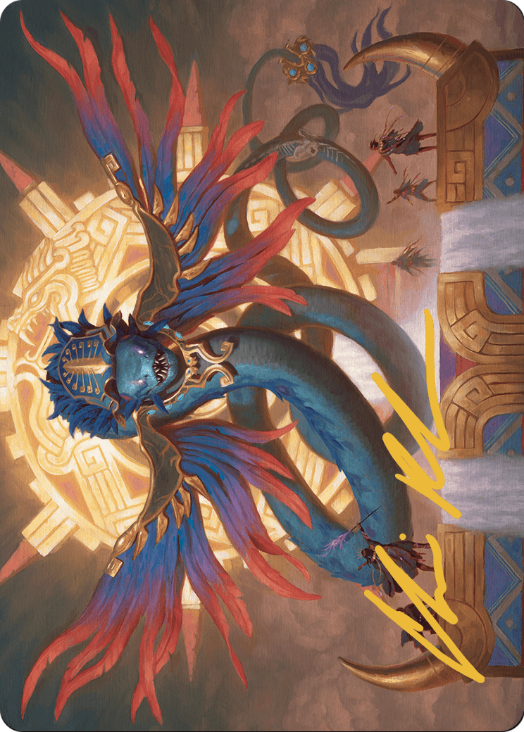 Ojer Pakpatiq, Deepest Epoch // Ojer Pakpatiq, Deepest Epoch (ALCI-013) (Borderless) [The Lost Caverns of Ixalan Art Series]