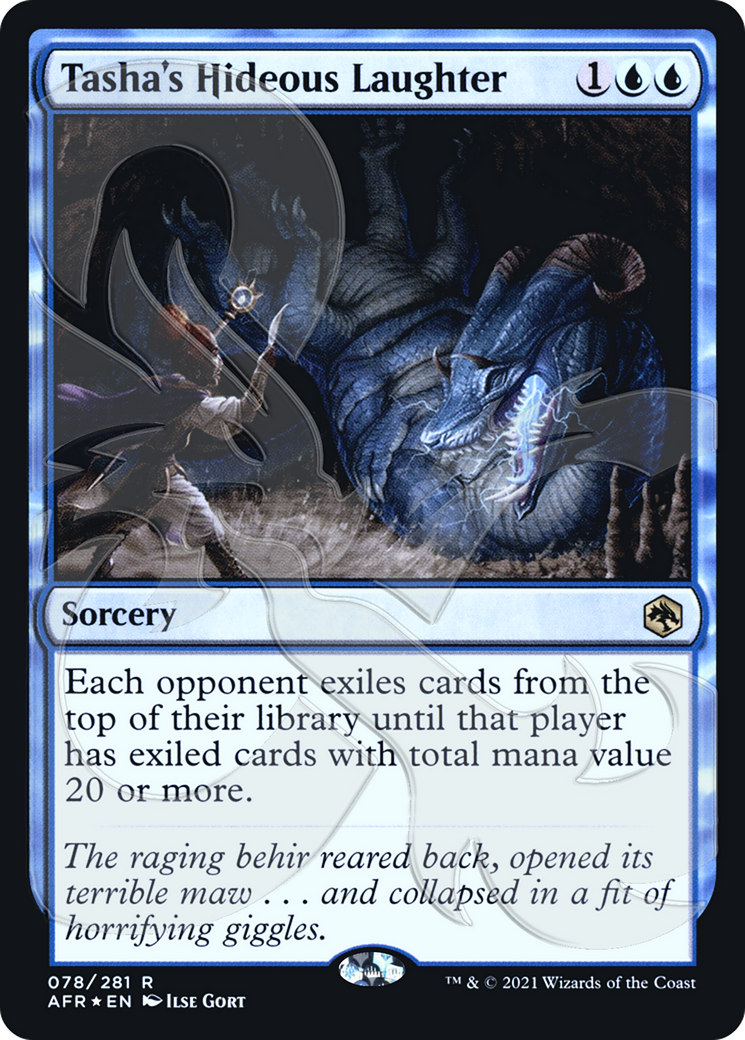 Tasha's Hideous Laughter (AFR&-078) [Adventures in the Forgotten Realms Promos] Foil