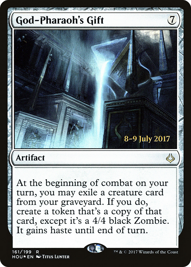 God-Pharaoh's Gift (PRE-161) [Hour of Devastation Promos] Foil