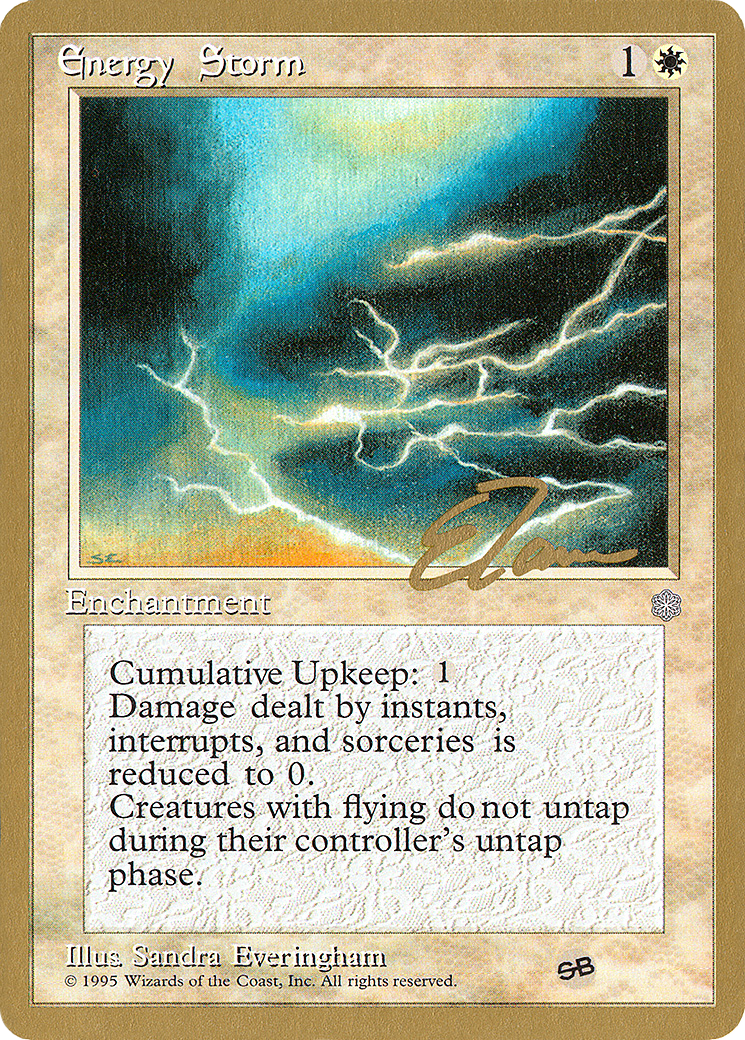 Energy Storm - 1996 Eric Tam (ICE) (SB) (WCD-ET24SB) [Pro Tour Collector Set]