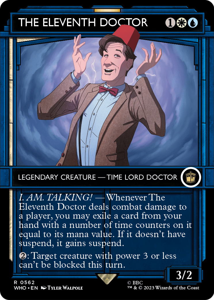 The Eleventh Doctor (Showcase) (WHO-562) (Borderless) [Doctor Who]