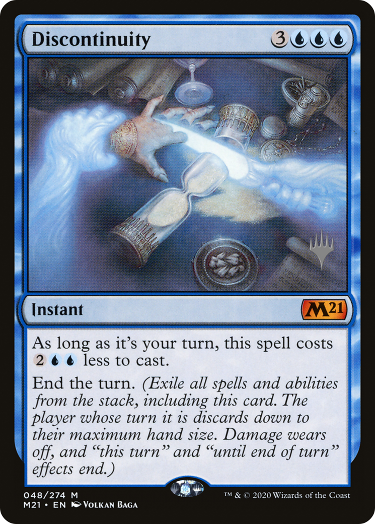 Discontinuity (PPM21-048) [Promo Pack: Core Set 2021 Promos] Foil