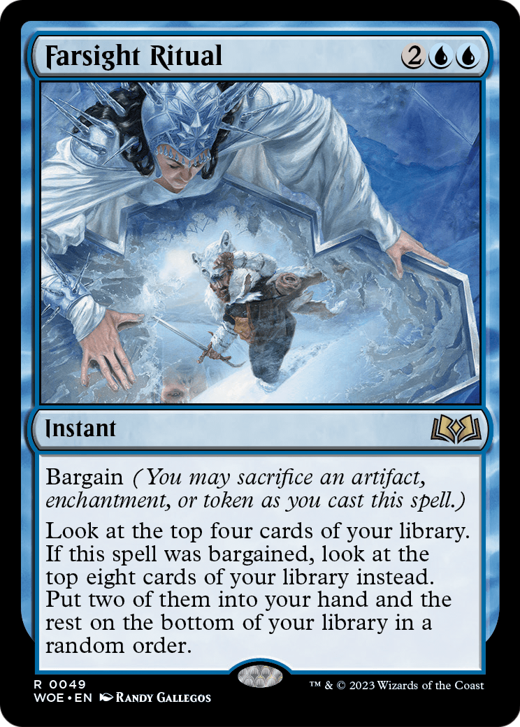 Farsight Ritual (WOE-049) [Wilds of Eldraine] Foil