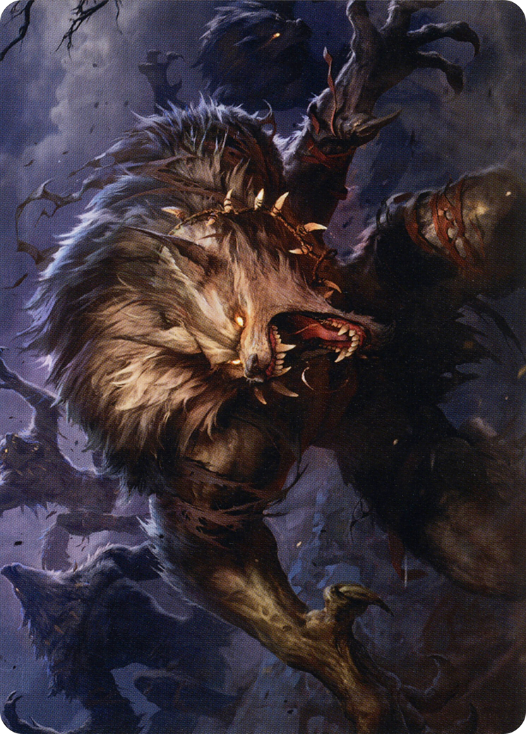 Village Reavers // Village Reavers (AMID-045) (Borderless) [Midnight Hunt Art Series]