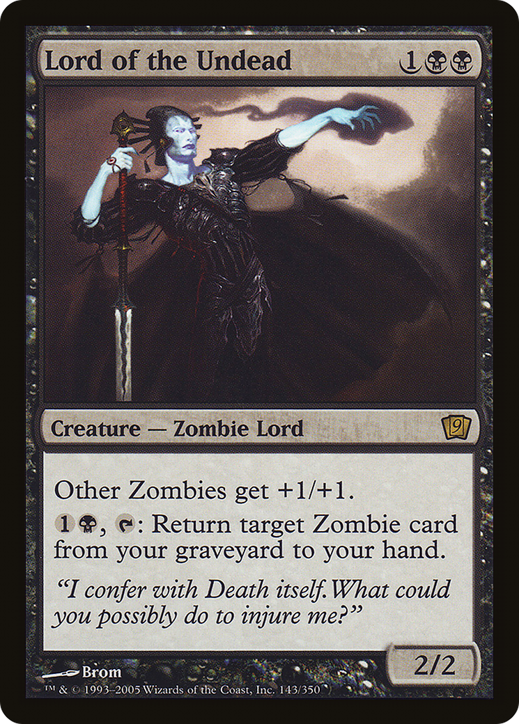 Lord of the Undead (9ED-143) [9th Edition] Foil
