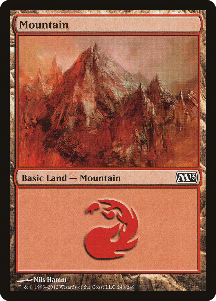 Mountain (M13-243) [Magic 2013] Foil