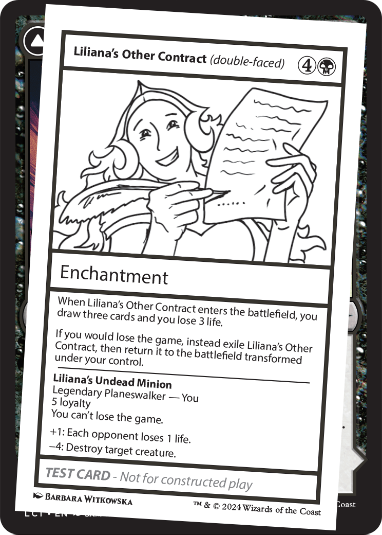 Liliana's Other Contract (double-faced) [Mystery Booster 2]