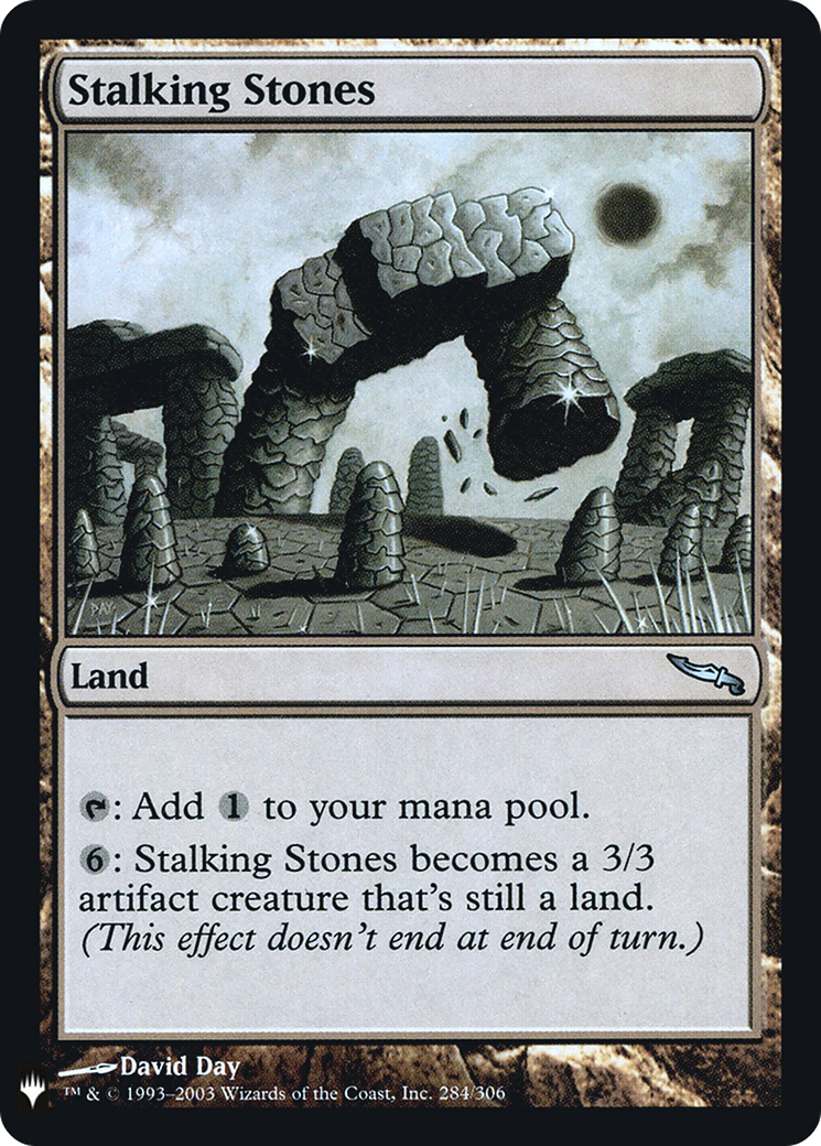 Stalking Stones (LIST-284) [The List] Foil
