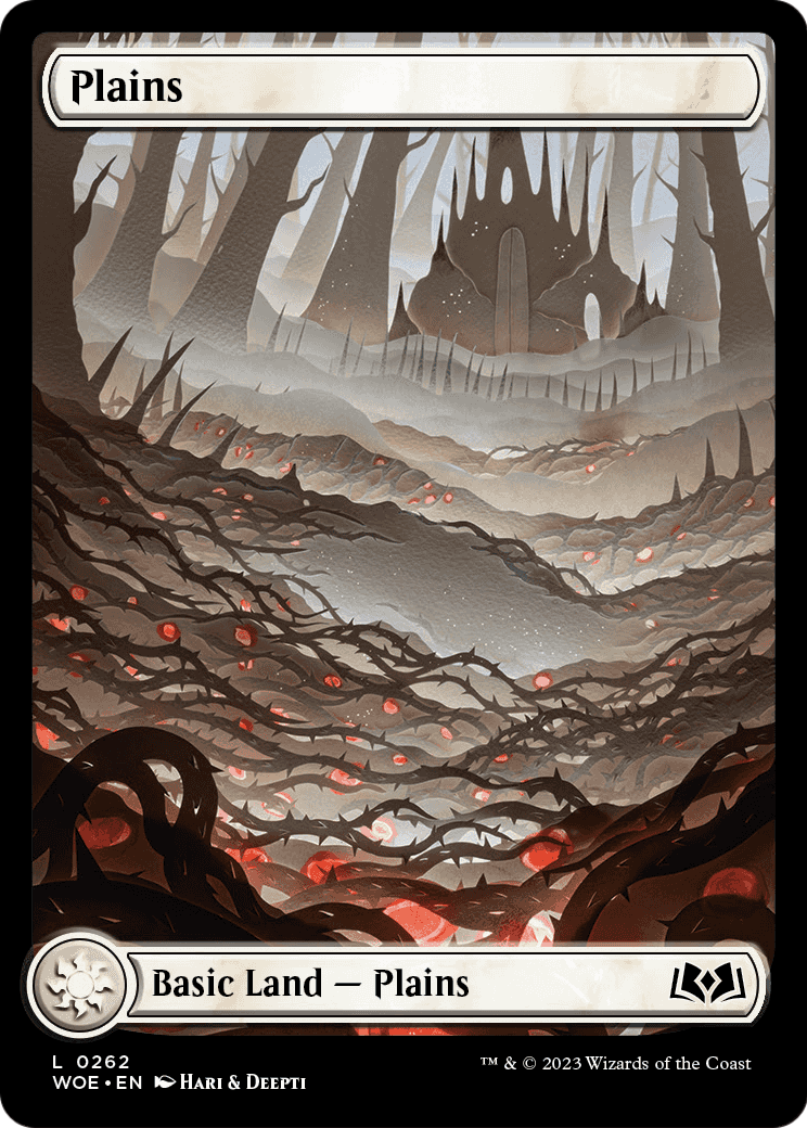 Plains (WOE-262) [Wilds of Eldraine]