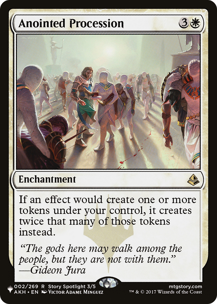 Anointed Procession (LIST-002/269) [The List]