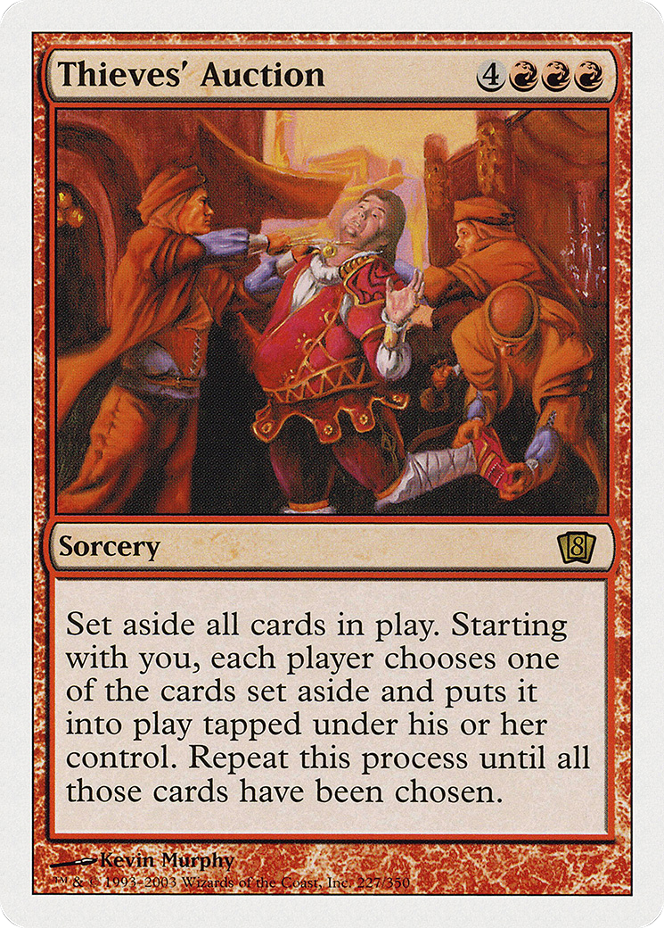 Thieves' Auction (8ED-227) [8th Edition] Foil