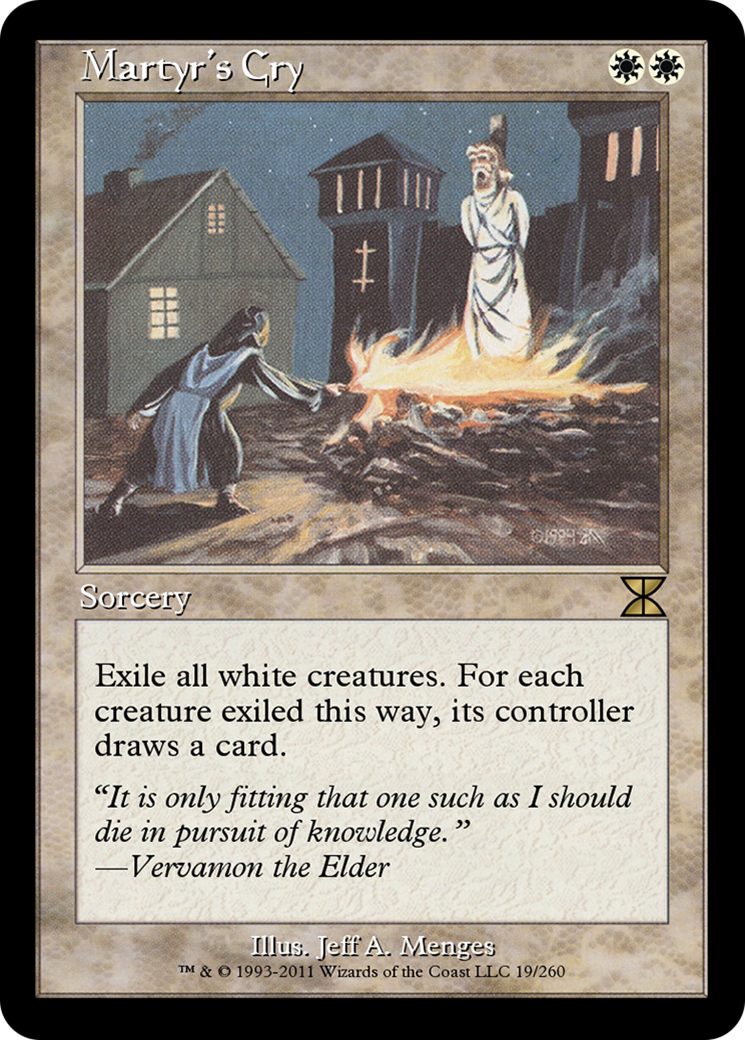 Martyr's Cry (ME4-019) [Masters Edition IV]