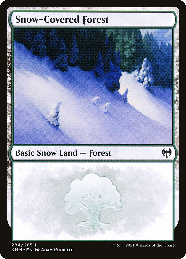 Snow-Covered Forest (KHM-284) [Kaldheim]