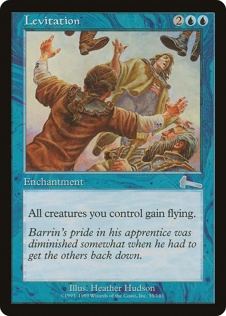 Levitation (ULG-035) [Urza's Legacy] Foil