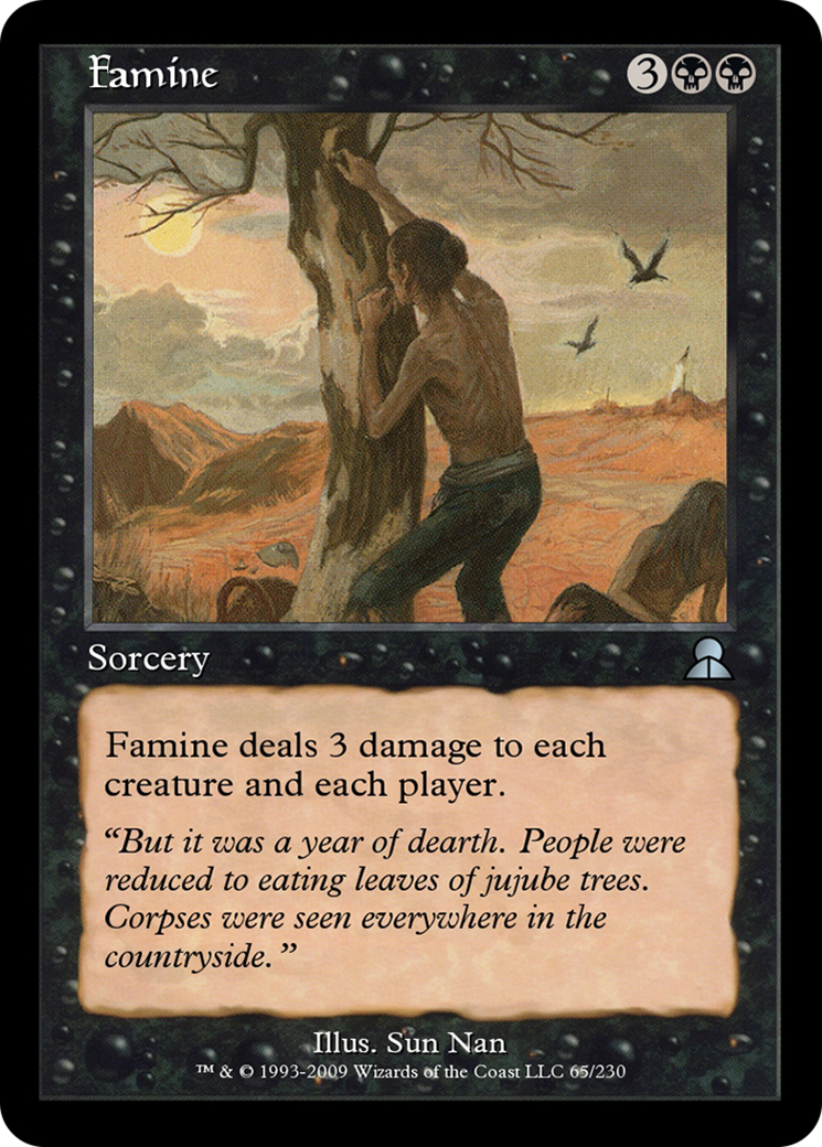 Famine (ME3-065) [Masters Edition III] Foil