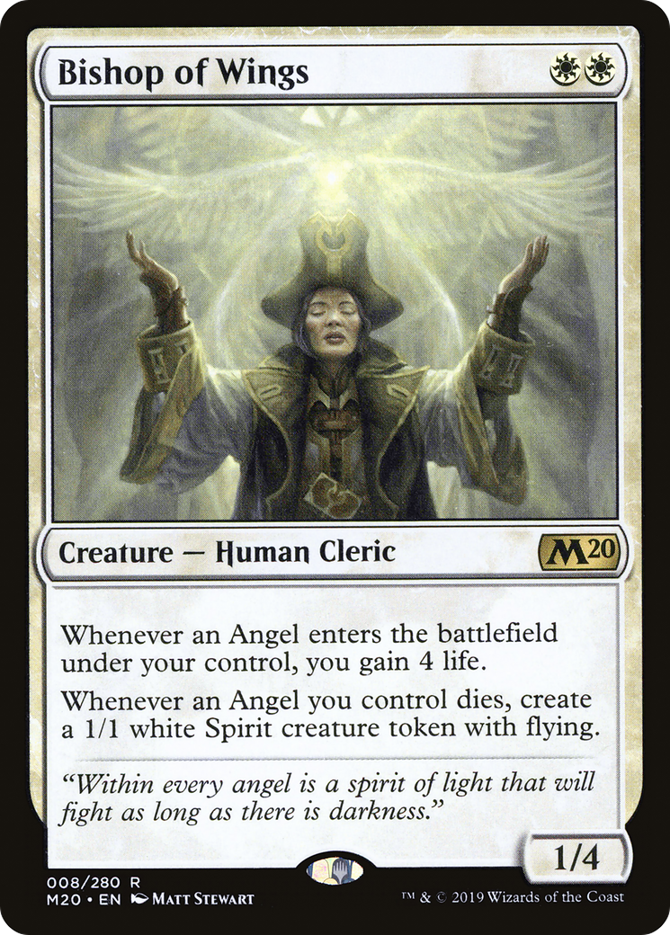 Bishop of Wings (M20-008) [Core Set 2020] Foil