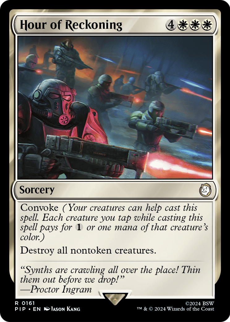 Hour of Reckoning (PIP-161) [Fallout] Foil