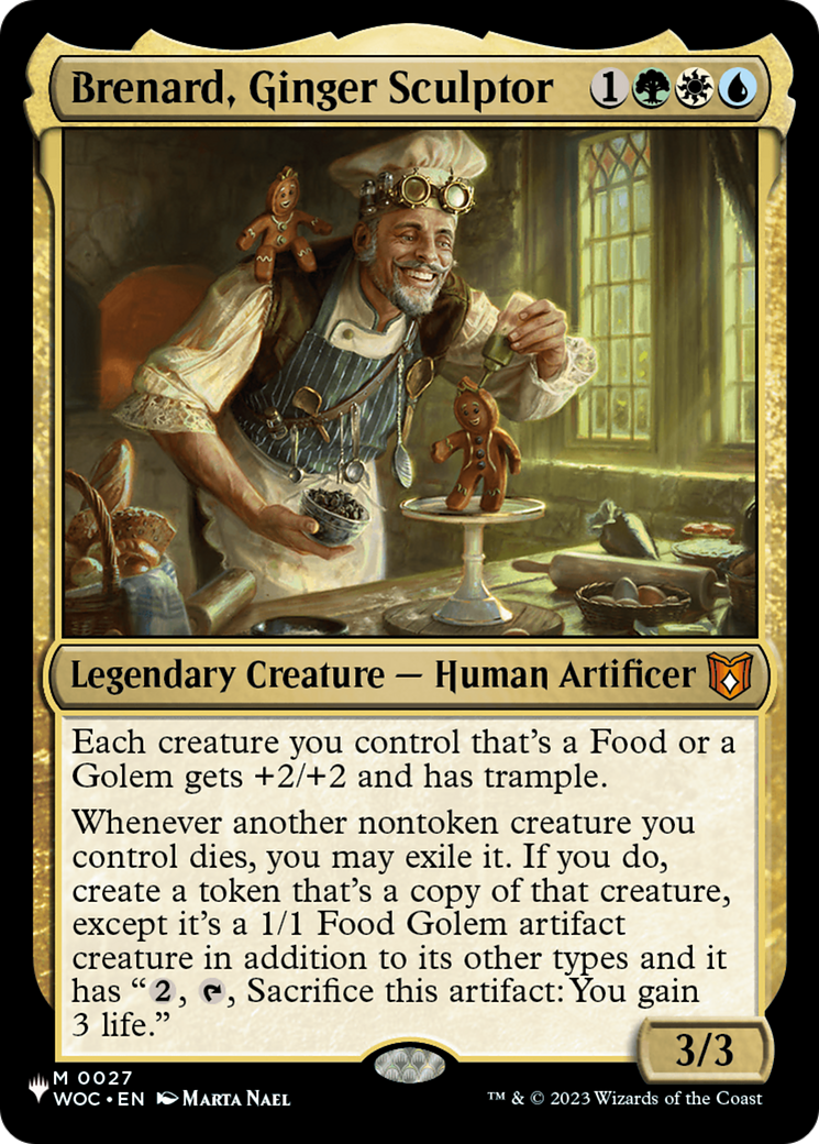 Brenard, Ginger Sculptor (LIST-027) [The List]