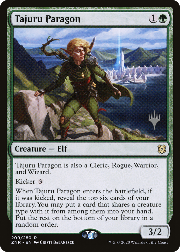 Tajuru Paragon (PPZNR-209) [Promo Pack: Zendikar Rising Promos]