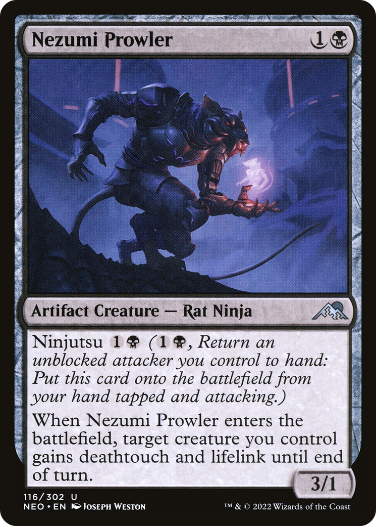 Nezumi Prowler (NEO-116) [Kamigawa: Neon Dynasty]