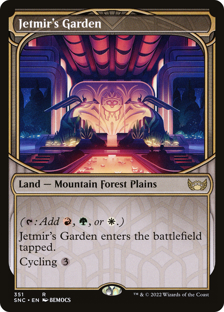 Jetmir's Garden (Showcase) (SNC-351) [Streets of New Capenna] Foil