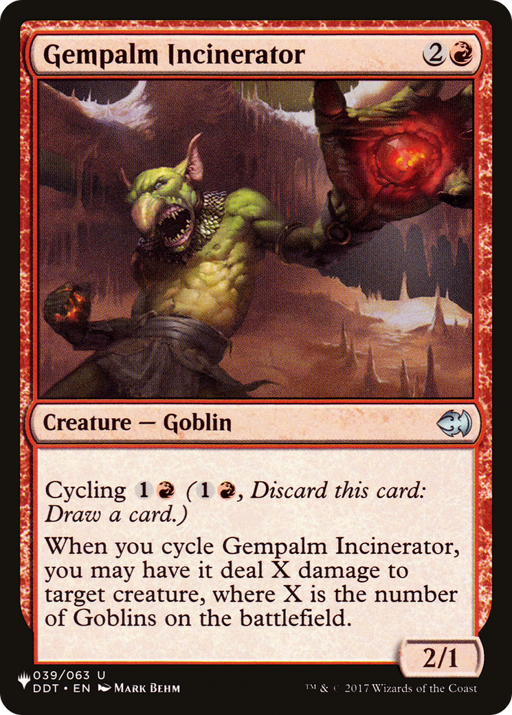 Gempalm Incinerator (DDT) (LIST-039/063) [The List]