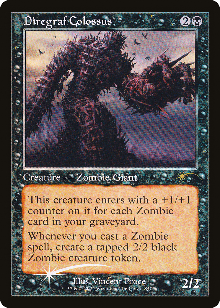 Diregraf Colossus (Retro Frame) (SLD-840) [Secret Lair Drop] Foil